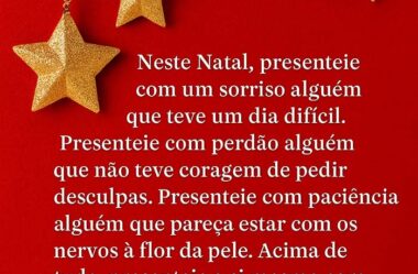 Neste Natal presenteie