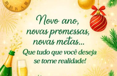 Novo Ano novas promessas