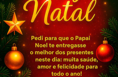 O melhor dos presentes Feliz Natal