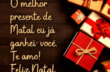 O melhor presente de Natal eu já ganhei