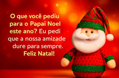 O que você pediu para o Papai Noel este ano
