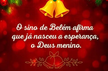 O sino de Belém afirma