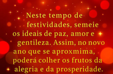 Semeie os ideais de paz amor e gentileza