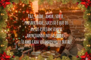 Te amo cada vez mais Feliz Natal