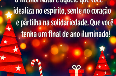 Um final de ano iluminado