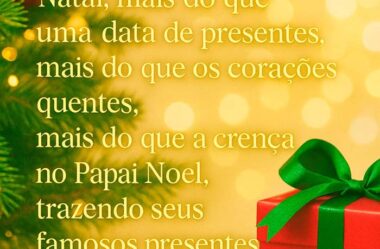 Mais do que a crença no Papai Noel