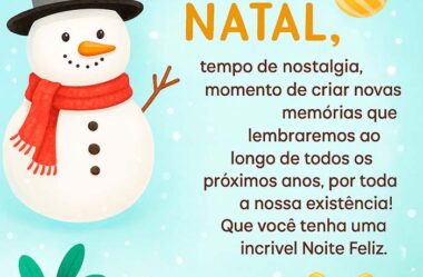 Natal tempo de nostalgia