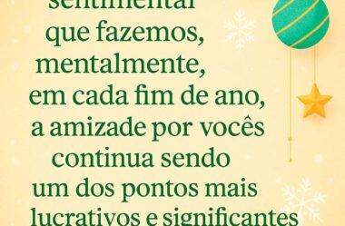 No balanço sentimental Feliz Natal