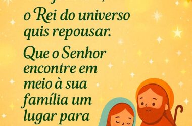 Numa simples manjedoura Feliz Natal