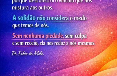 A solidão costuma ser Insuportável