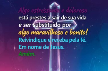 Algo estressante e doloroso está prestes a sair de sua vida