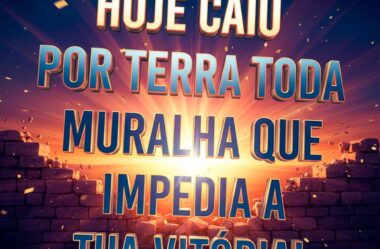 Hoje caiu por terra