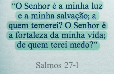 O Senhor é a minha luz