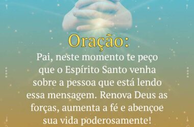 Pai, nesse momento te peço