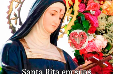 Santa Rita em suas mãos coloco todos os meus impossíveis