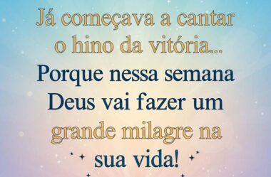 Se eu fosse você Já começava a cantar o hino da vitória