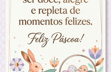 A Páscoa deve ser doce