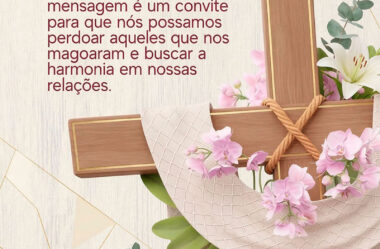 A Páscoa passa uma mensagem de amor e paz