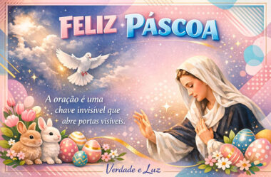 A oração é uma chave invisível que abre as portas visíveis