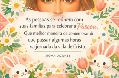 As pessoas se reúnem com suas famílias para celebrar a Páscoa