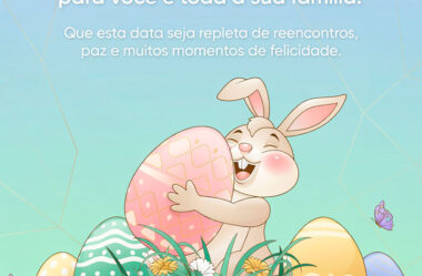 Desejo uma Feliz Páscoa para você e toda a sua família