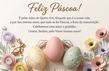 É pelas mãos de quem vive