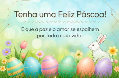 E que a paz e o amor se espalhem