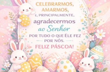 Esse é o momento de celebrarmos, amarmos