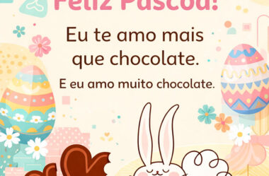 Eu te amo mais que chocolate