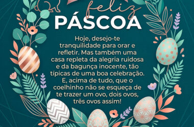 Hoje, desejo-te tranquilidade para orar e refletir