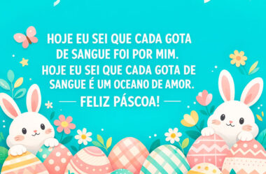 Hoje eu sei que cada gota de sangue foi por mim