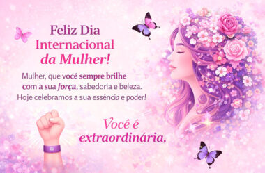 Mulher que você brilhe com a sua força