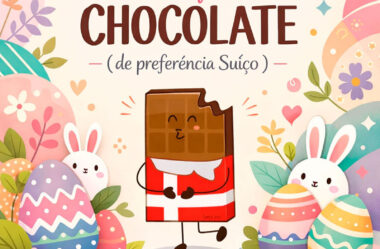 Não coloque palavras na minha boca, coloque chocolate