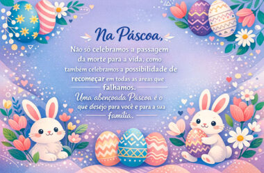 Não só celebramos a passagem da morte para a vida