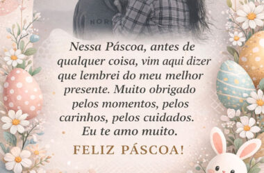 Nessa Páscoa, antes de qualquer coisa