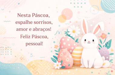 Nesta Páscoa, espalhe sorrisos