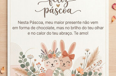 Meu maior presente não vem em forma de chocolate