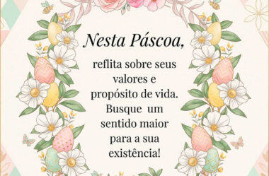 Nesta Páscoa reflita sobre seus valores