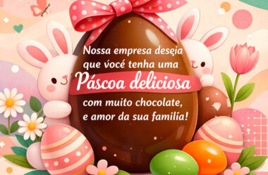 Nossa empresa deseja que você tenha uma Páscoa