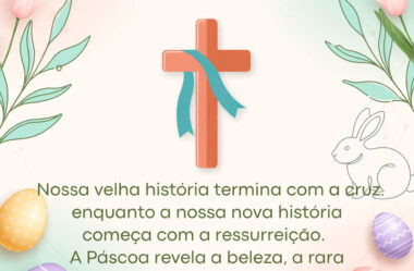 Nossa velha história termina com a cruz