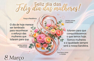 O dia de hoje merece ser lembrado