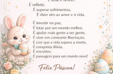 Páscoa é passagem para um mundo novo!