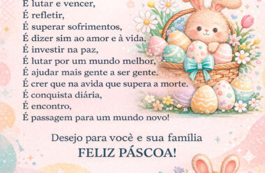 Páscoa… É mudar, é partilhar, é ter esperança…