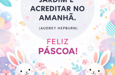 Plantar um jardim é acreditar no amanhã