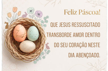 Que Jesus ressuscitado transborde amor
