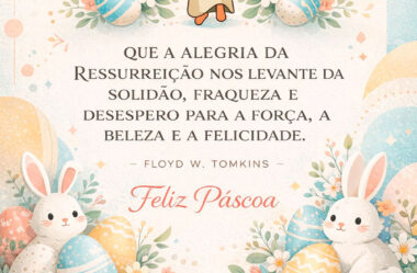 Que a alegria da ressurreição nos levante da solidão