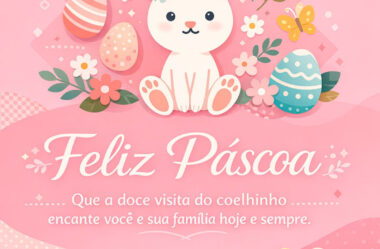 Que a doce visita do coelhinho encante você