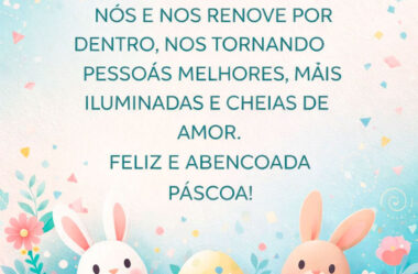 Que o espírito do renascimento caia sobre nós e nos renove