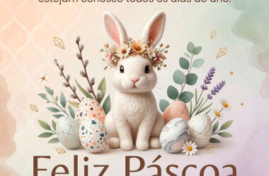 Que o espírito e a doçura da Páscoa estejam conosco todos os dias do ano