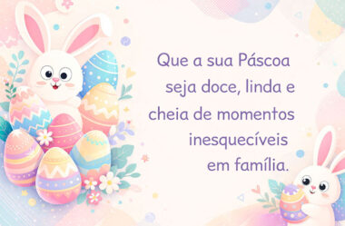 Que sua Páscoa seja doce